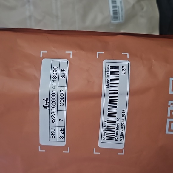 Blue Chrome thigh high boots - Picture 5 of 5